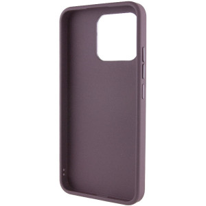 TPU чехол Bonbon Metal Style with Magnetic Fit для Xiaomi 14 Pro – Бордовый