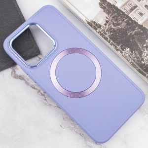 TPU чехол Bonbon Metal Style with Magnetic Fit для Xiaomi 14 Pro – Сиреневый