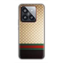 Чохли бренд ГУЧЧІ для Xiaomi 14 Pro – Фон Гуччі