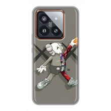Чехлы для Xiaomi 14 Pro - Bearbrick Louis Vuitton (PREMIUMPrint) (Беарбрик Джордан)