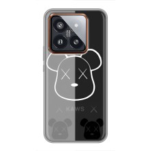 Чехлы для Xiaomi 14 Pro - Bearbrick Louis Vuitton (PREMIUMPrint) (БеарБрик глаза)