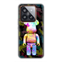 Чехлы для Xiaomi 14 Pro - Bearbrick Louis Vuitton (PREMIUMPrint) (Яркий Bearbrick)