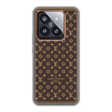 Чехлы Луи Витон для Xiaomi 14 Pro (AlphaPrint - LOUIS VUITTON) (обои LV)