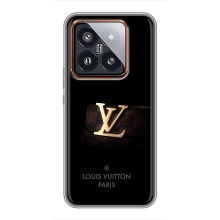 Чехлы Луи Витон для Xiaomi 14 Pro (AlphaPrint - LOUIS VUITTON) (ремешок LV)