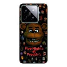 Чехлы Пять ночей с Фредди для Сяоми 14 Про (Freddy)
