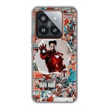 Чехлы с героями Марвел Xiaomi 14 Pro (VPrint) – Айронмен