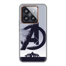 Чехлы с героями Марвел Xiaomi 14 Pro (VPrint) – Команда А