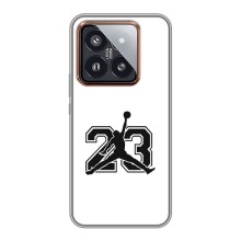 Чохли для Xiaomi 14 Pro - з картинкою JORDAN (AlphaPrint) (Jordan 23)