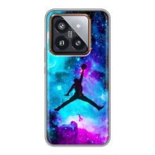 Чохли для Xiaomi 14 Pro - з картинкою JORDAN (AlphaPrint) (Яскравий Джордан)