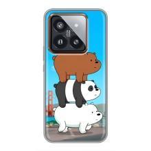 Чехлы с Пандами на Xiaomi 14 Pro – Друзья