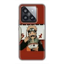 Чохли з тематикою АНІМЕ для Ксяомі 14 Про (VPrint) – Наруто с лапшой