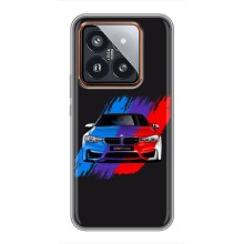 Чехол BMW для Сяоми 14 Про – Цветная БМВ