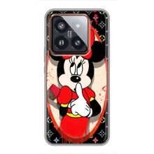 Чехол Disney Mouse Xiaomi 14 Pro (PREMIUMPrint) (Минни Маус ЛВ)