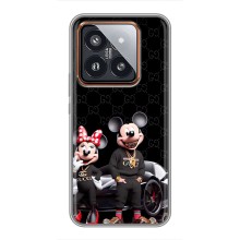 Чехол Disney Mouse Xiaomi 14 Pro (PREMIUMPrint) (Семья Маусов)