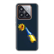 Чехол для Патриота Украины Xiaomi 14 Pro - (AlphaPrint) (Коктейль молотова)