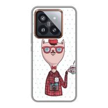 Чехол на тематику: Коты для Xiaomi 14 Pro – Кот аристократ