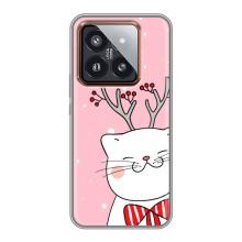 Чехол на тематику: Коты для Xiaomi 14 Pro – Зимний кот