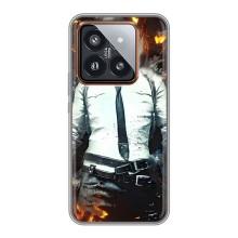 Чохол з картинкою "Герой Pubg" на Xiaomi 14 Pro – Man Пубг