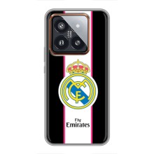 Чехол для Xiaomi 14 Pro с принтом – Лого Real Madrid