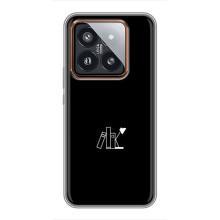 Чохол з картинками на чорному фоні для Xiaomi 14 Pro – Книжки