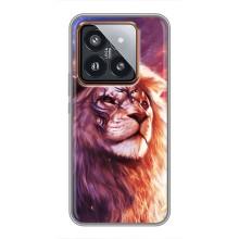 Чехол с картинкой на Xiaomi 14 Pro – Красочный ЛЕВ