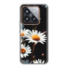 Чехол с ромашками на Xiaomi 14 Pro – Белые ромашки