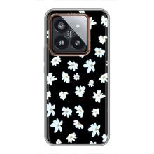 Чехол с ромашками на Xiaomi 14 Pro – Маленькие ромашки