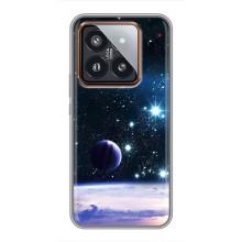 Чехол (ТПУ) с планетами на Xiaomi 14 Pro – Космический вид