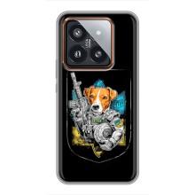Чехол с принтом для Xiaomi 14 Pro – Патрон Воин