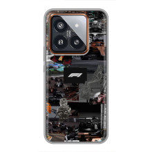 Чехол Формула1 на Xiaomi 14 Pro – Коллаж Ф1