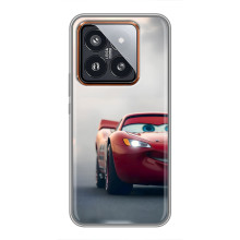 Силиконовый чехол Маквин для Xiaomi 14 Pro – Маквин на трасе