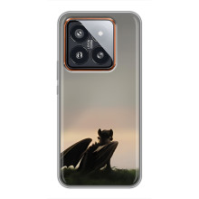 Чехол как приручить дракона на Xiaomi 14 Pro – Беззубик