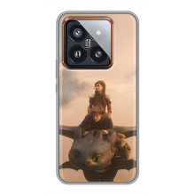 Чехол как приручить дракона на Xiaomi 14 Pro – Фильм дракон