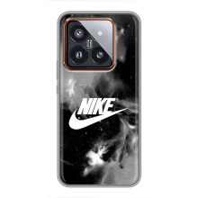 Чехол с логотипом Найк на Xiaomi 14 Pro – Найк дымчатый