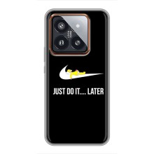 Чехол с логотипом Найк на Xiaomi 14 Pro – Nike just do it