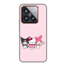Чехол с персонажем Куроми на Xiaomi 14 Pro – Куроми Мелоди Китти