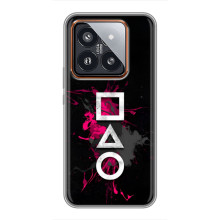 Чехол Гра в кальмара для Xiaomi 14 Pro – Ранги