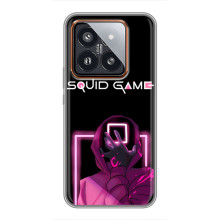 Чехол Гра в кальмара для Xiaomi 14 Pro