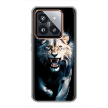 Чехол с картинкой «Хищники» для Xiaomi 14 Pro – Лев