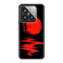 Летний Чехол на Xiaomi 14 Pro – Красный Закат