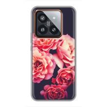 Чехлы с тематикой "ЦВЕТЫ" на Xiaomi 14 Pro (Бутоны)