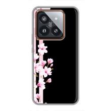 Чехлы с тематикой "ЦВЕТЫ" на Xiaomi 14 Pro (Цветочки)