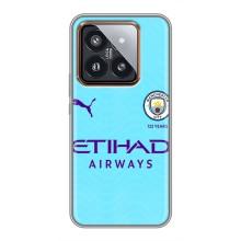 Силиконовые Чехлы принт Футбол на Xiaomi 14 Pro – Man City