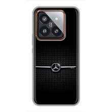 Силиконовый бампер с картинкой машины на Xiaomi 14 Pro (Mercedes)