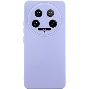 Чехол Silicone Cover Ummi Lakshmi Full Camera (AA) для Xiaomi 14 Ultra – Сиреневый