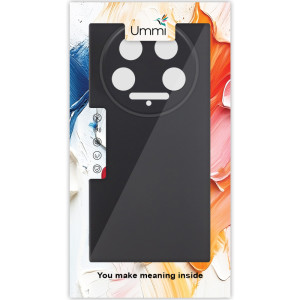 Чехол Silicone Cover Ummi Lakshmi Full Camera (AA) для Xiaomi 14 Ultra – Черный
