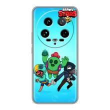 Чехлы Brawl Stars для Xiaomi 14 Ultra (AlphaPrint) – Трио героев