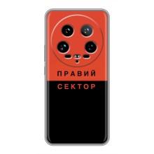 Чехлы УПА (Красно-Чёрный) на Xiaomi 14 Ultra – Правый Серктор