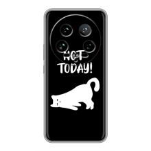 Бампер с изображением Котиков для 14 Ультра (Not Today)