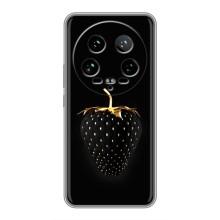 Чехол с изображением  вкусной еды для Xiaomi 14 Ultra – Чёрная клубника